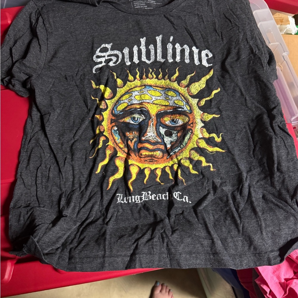 Sublime Graphic Tee - Charcoal Gray